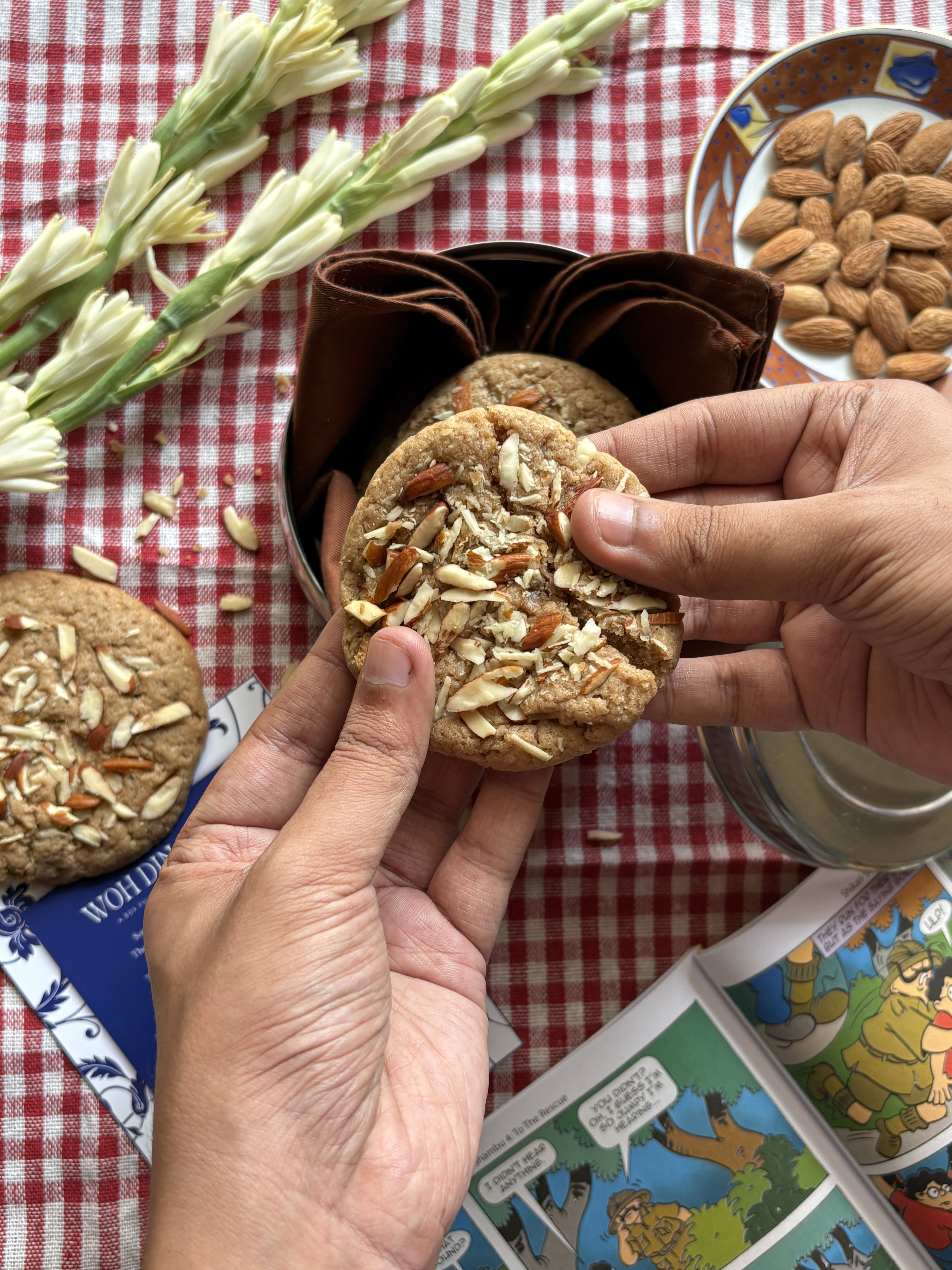 Almond Cinnamon Cookies, fourth angle
